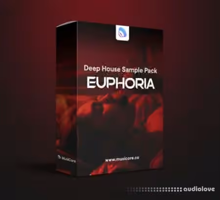 Musicore Euphoria Deep House Sample Pack Logic Pro Edition [WAV, Synth Presets, DAW Templates] - Sample Pack Artwork