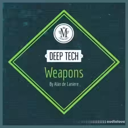 Mycrazything Records Deep Tech Weapons By Alan de Laniere [WAV] - Sample Pack Artwork