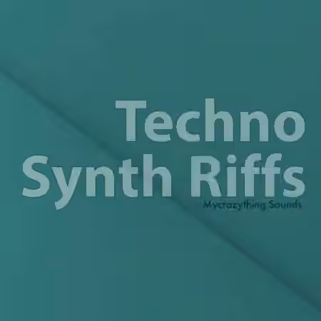 Mycrazything records Techno Synth Riffs [WAV] - Sample Pack Artwork
