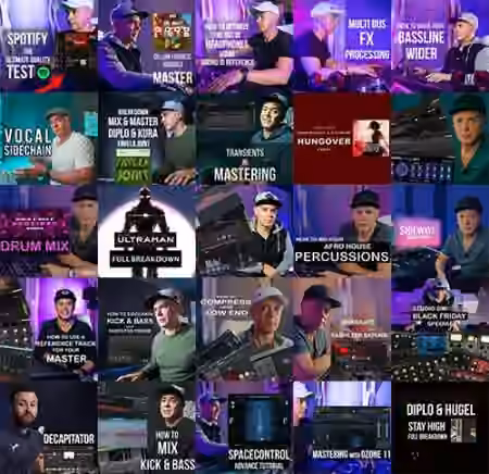 MyMixLab Tutorials BUNDLE 118-in-1 [TUTORiAL] - Sample Pack Artwork