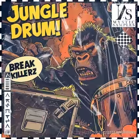 Mystic Samples Jungle Drum Break Killerz [WAV] - Sample Pack Artwork