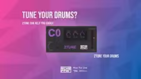 Nando Scheffer 2tune Your Drums [Max for Live] - Sample Pack Artwork