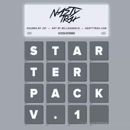 NastyTrax Starter Pack Vol.1 [WAV] - Sample Pack Artwork