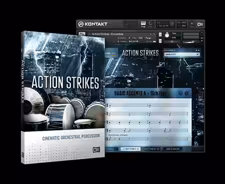 Native Instruments Action Strikes v1.2 [KONTAKT] - Sample Pack Artwork