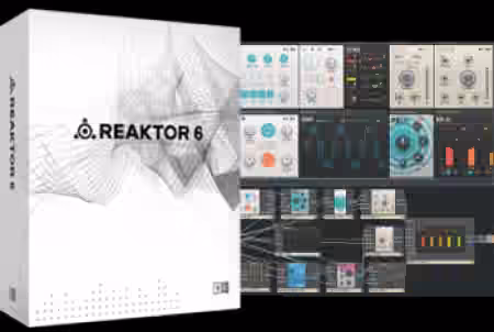 Native Instruments Reaktor 6 v6.5.0 [WiN] - Sample Pack Artwork