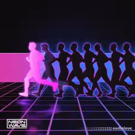 Neon Wave Electric Pulse - Futurewave [WAV] - Sample Pack Artwork