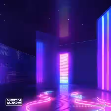 Neon Wave Midnight Euphoria - Chillsynth [WAV, MiDi, Synth Presets] - Sample Pack Artwork
