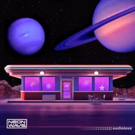 Neon Wave Starlight Strut Synthwave Pop [WAV] - Sample Pack Artwork