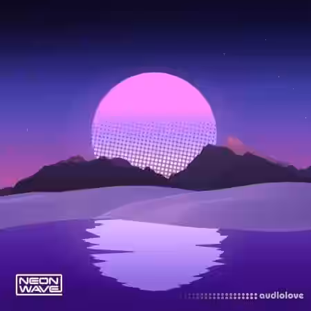 Neon Wave Stellar Flare - Chillwave and Retro Electronica [WAV, MiDi, Synth Presets] - Sample Pack Artwork
