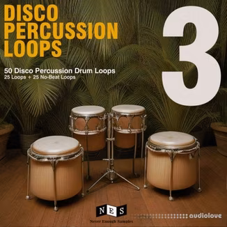 Never Enough Samples Disco Percussion Drum Loops Vol.3 [WAV]