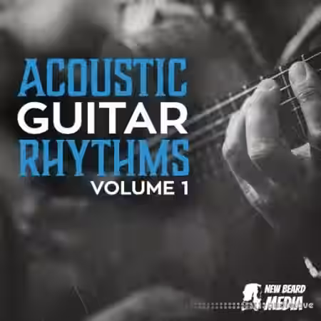 New Beard Media Acoustic Rhythm Guitars Vol 1 [WAV] - Sample Pack Artwork