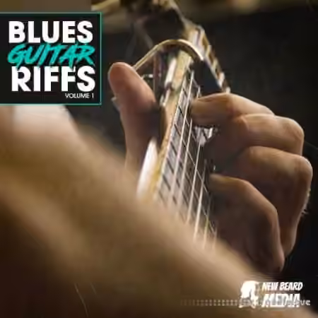 New Beard Media Blues Guitar Riffs Vol 1 [WAV] - Sample Pack Artwork