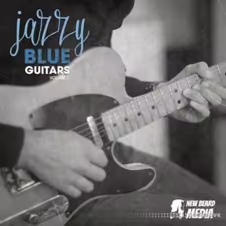New Beard Media Jazzy Blue Guitars Vol 1 [WAV] - Sample Pack Artwork