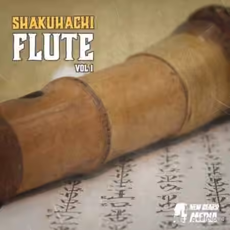 New Beard Media Shakuhachi Flute Vol.1 [WAV] - Sample Pack Artwork
