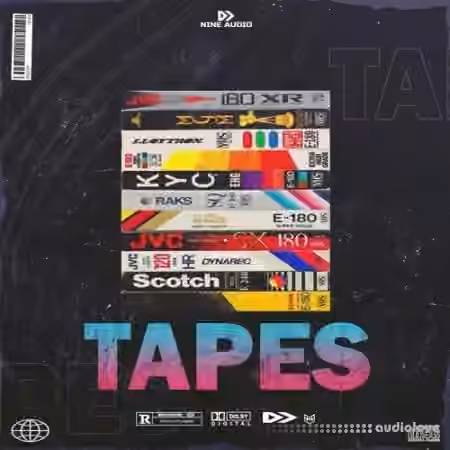 Nine Audio Tapes [WAV] - Sample Pack Artwork