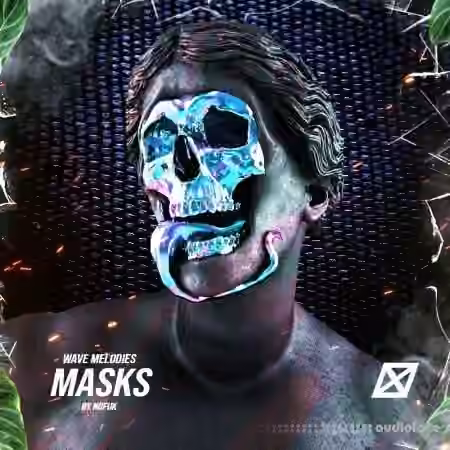 nofuk MASKS Trap guitar + flute Melodies [WAV] - Sample Pack Artwork