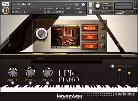 NoiseAsh Audio Tools Epic Piano [KONTAKT] - Sample Pack Artwork