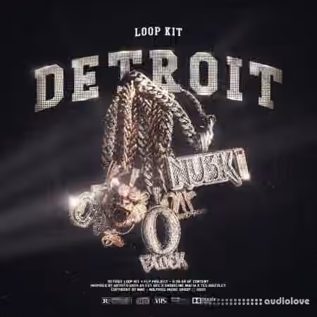 Nolyrics DETROIT UpBeat Trap Samples [WAV, MiDi, Synth Presets] - Sample Pack Artwork