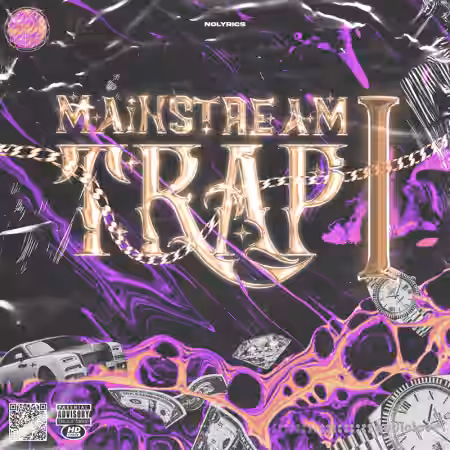 Nolyrics Mainstream Trap 1 [WAV, MiDi, Synth Presets, DAW Templates] - Sample Pack Artwork
