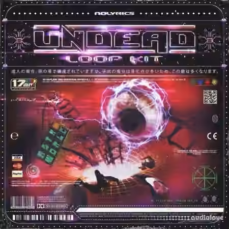 Nolyrics UNDEAD Dark Melodic Trap [WAV, MiDi, DAW Templates] - Sample Pack Artwork