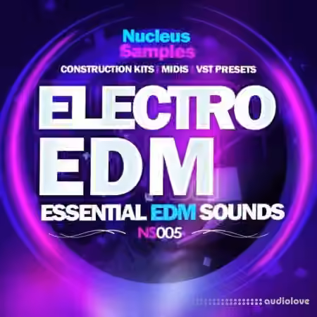 Nucleus Samples Electro EDM [WAV, MiDi, Synth Presets] - Sample Pack Artwork