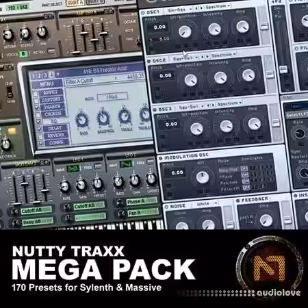Nutty Traxx Mega Pack [Synth Presets] - Sample Pack Artwork