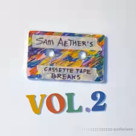 Oasis Music Library Sam Aether Cassette Tape Breaks Volume 2 [WAV] - Sample Pack Artwork