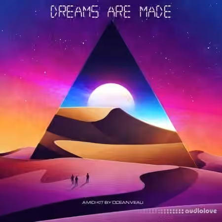Ocean Veau Dreams Are Made MiDi Kit [MiDi] - Sample Pack Artwork