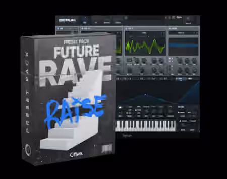 Ofive Sounds Future Raise [WAV, Synth Presets, DAW Templates] - Sample Pack Artwork