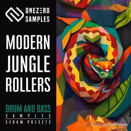 Onezero Samples Modern Jungle Rollers [WAV, Synth Presets] - Sample Pack Artwork
