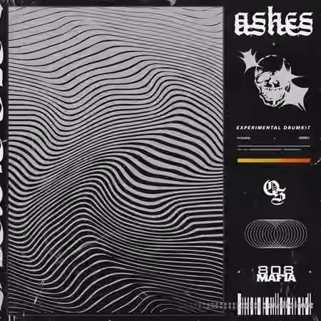 Onlyxne 808 Mafia Ashes Experimental Drumkit [WAV, Synth Presets] - Sample Pack Artwork