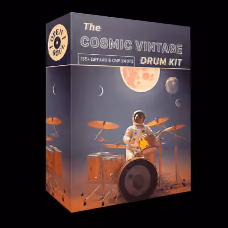 Open Soul Audio Cosmic Vintage Drums Vol.1 [WAV] - Sample Pack Artwork