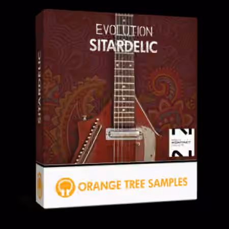 Orange Tree Samples Evolution Sitardelic v1.3.0 [KONTAKT] - Sample Pack Artwork