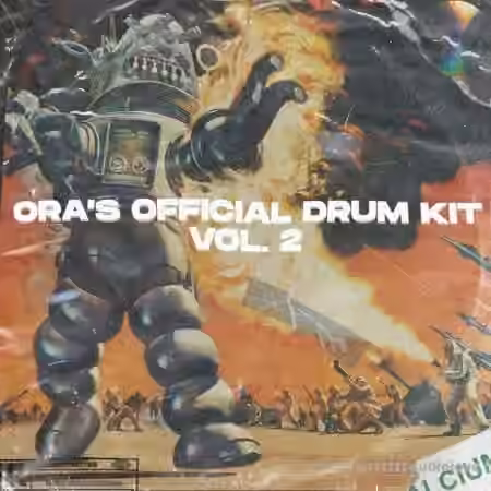 Ora's Official Drum Kit and One Shot Kit Vol .2 [WAV, MiDi, Synth Presets] - Sample Pack Artwork