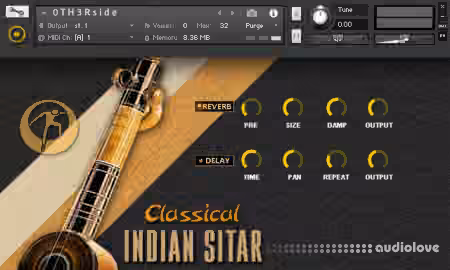 Organic Loops Classical Indian Sitar [KONTAKT] - Sample Pack Artwork