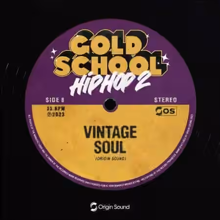Origin Sound Gold School Hip Hop 2 [WAV] - Sample Pack Artwork