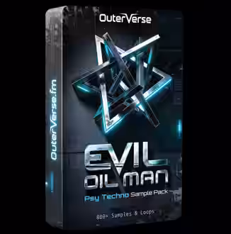 OuterVerse Evil Oil Man Psy Techno Sample Pack [WAV, DAW Templates]
