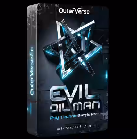 OuterVerse Evil Oil Man Psy Techno Sample Pack [WAV, DAW Templates]