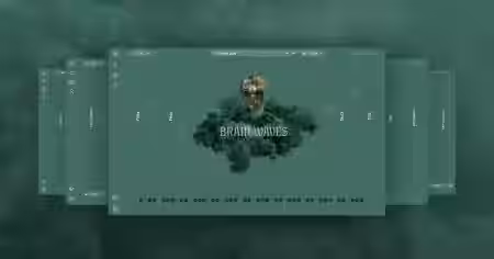 Output Arcade Brain Waves Library Content - Sample Pack Artwork