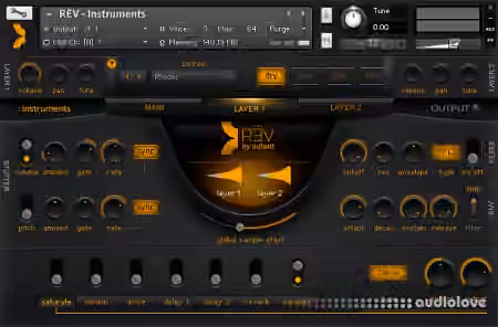 Output Sounds REV v1.1.1 [KONTAKT] - Sample Pack Artwork