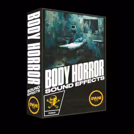 Ovani Sound Body Horror Sound FX Pack [WAV] - Sample Pack Artwork