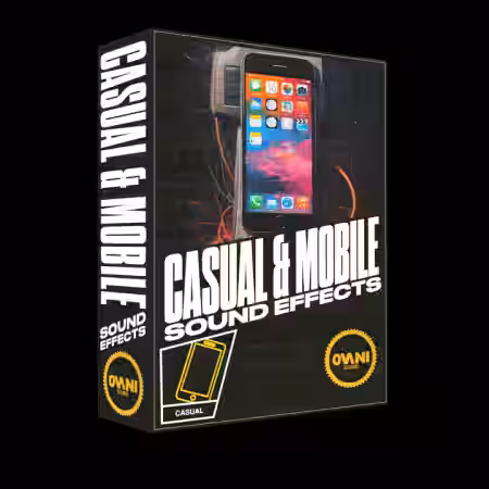 Ovani Sound Casual and Mobile Sound FX Pack Vol.1 [WAV] - Sample Pack Artwork