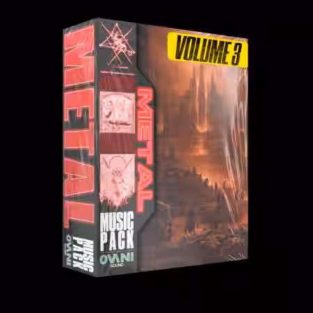 Ovani Sound Metal Music Pack Vol.3 [WAV] - Sample Pack Artwork