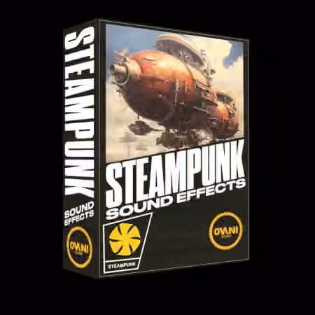 Ovani Sound Steampunk Sound FX Pack Vol.1 [WAV] - Sample Pack Artwork
