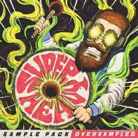 Oversampled SUPER HEAVY 1000 Drums HyperPack [WAV] - Sample Pack Artwork