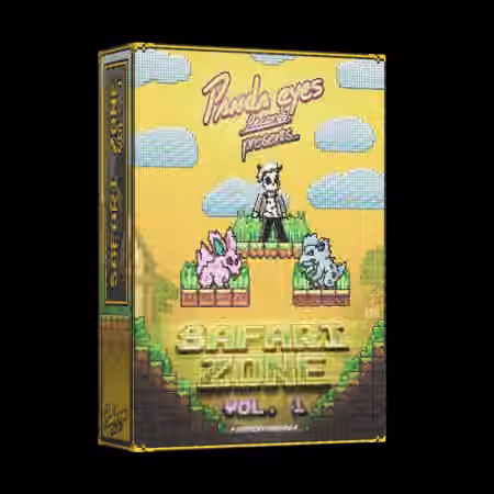 Panda Eyes Records Presents Safari Zone Sample Pack Vol.1 [WAV] - Sample Pack Artwork