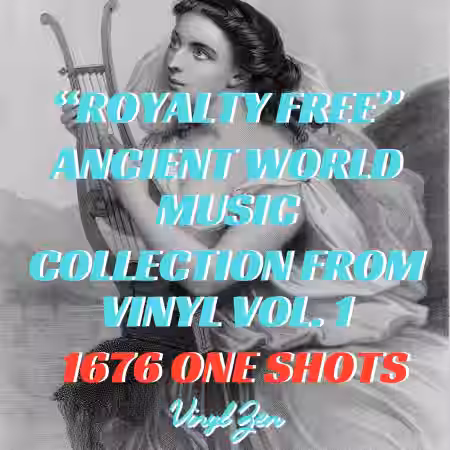 PastToFutureReverbs 1676 Ancient World Music Vinyl One Shots! [WAV] - Sample Pack Artwork