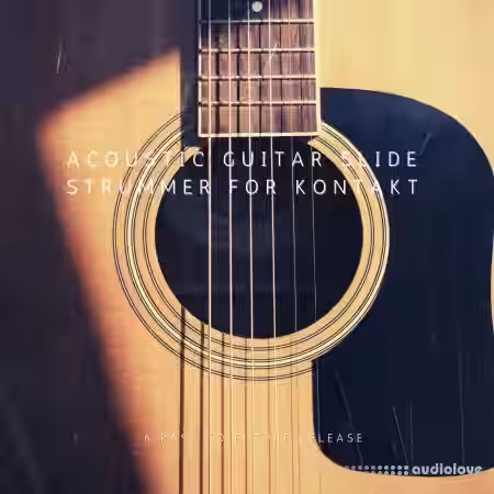 PastToFutureReverbs Acoustic Guitar Slide Strummer [KONTAKT] - Sample Pack Artwork