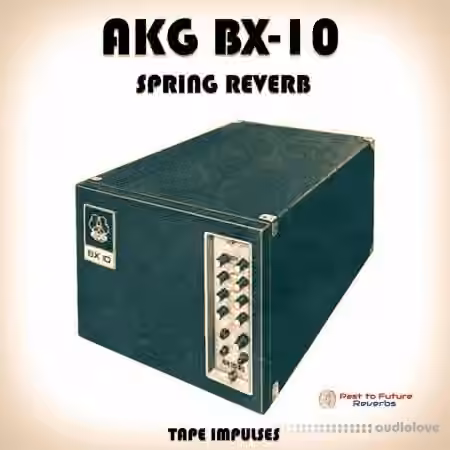 PastToFutureReverbs AKG BX-10 Spring Reverb! (Analog Tape) - Sample Pack Artwork