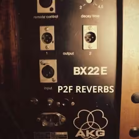 PastToFutureReverbs AKG BX22E Spring Reverb! - Sample Pack Artwork